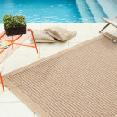 Tapis extérieur - 240x340cm - naturel - 100% polypropylène résistant aux UV - 1400 gr/m²