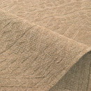 Tapis extérieur - 160x230cm - naturel - 100% polypropylène résistant aux UV - 1400 gr/m²