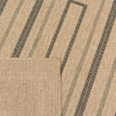 Tapis extérieur - 200x290cm - naturel - 100% polypropylène résistant aux UV - 1400 gr/m²