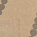Tapis extérieur - 160x230cm - naturel - 100% polypropylène résistant aux UV - 1400 gr/m²