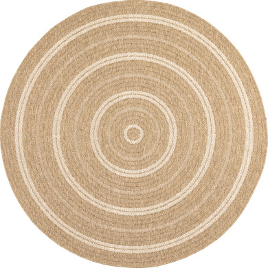 Tapis extérieur rond -...