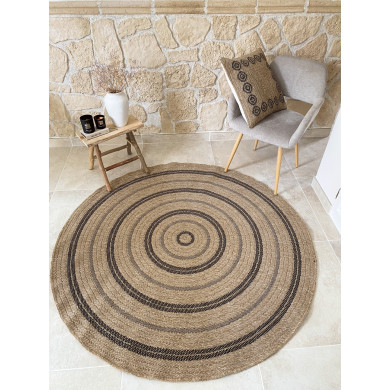 Tapis extérieur rond -...