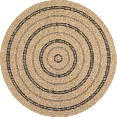Tapis extérieur rond -...