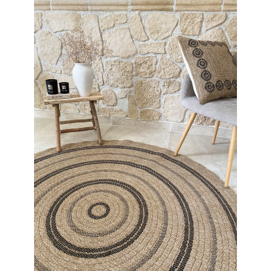 Tapis extérieur rond -...