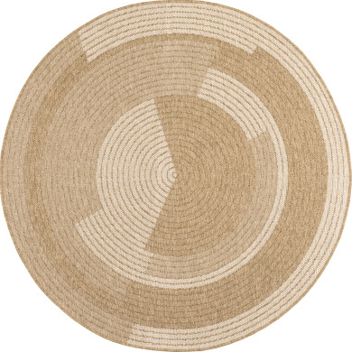Tapis extérieur rond -...