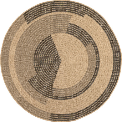 Tapis extérieur rond -...