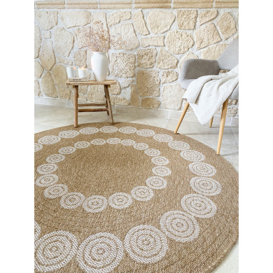 Tapis extérieur rond - 80cm...