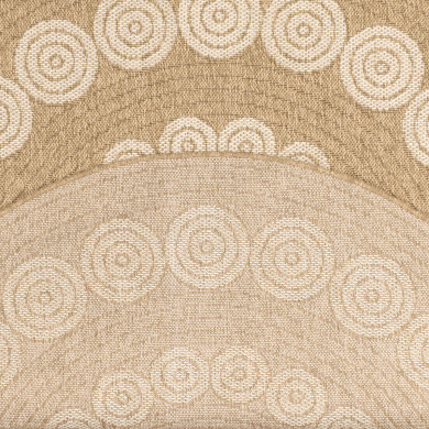 Tapis extérieur rond -...