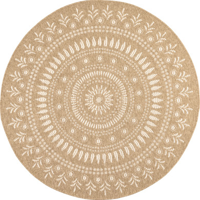 Tapis extérieur rond -...