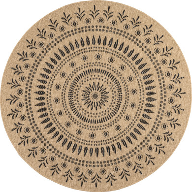 Tapis extérieur rond -...