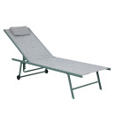 Sunny - Lot de 2 transats - Sunny - Vert Gris - Avril Paris