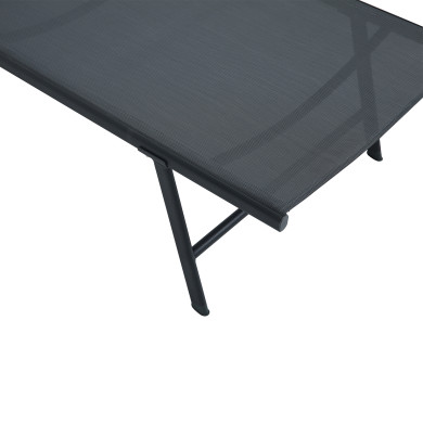 Sunny - Lot de 2 transats - Sunny - Anthracite - Avril Paris