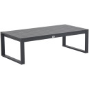 Salon de jardin en aluminium 5 places- anthracite - extérieur