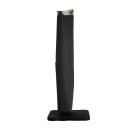 Parasol déporté LED 3x4m rectangle en aluminium housse incluse- rotatif 360° - Bois / Anthracite
