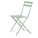 Table et chaises pliantes bistrot balcon terrasse- 2 places - Vert