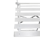 Table et chaises pliantes bistrot balcon terrasse- 2 places - Blanc