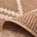 Tapis extérieur - 60x180cm - multicolore - 100% polypropylène résistant aux UV - 1400gr/m²