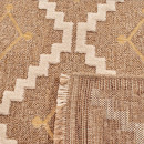 Tapis extérieur - 120x170cm - multicolore - 100% polypropylène résistant aux UV - 1400gr/m²