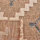 Tapis extérieur - 120x170cm - multicolore - 100% polypropylène résistant aux UV - 1400gr/m²