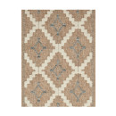 Tapis extérieur - 120x170cm - multicolore - 100% polypropylène résistant aux UV - 1400gr/m²