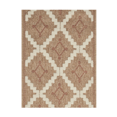 Tapis extérieur - 60x180cm - multicolore - 100% polypropylène résistant aux UV - 1400gr/m²