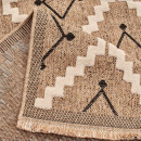 Tapis extérieur - 60x180cm - multicolore - 100% polypropylène résistant aux UV - 1400gr/m²