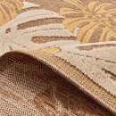 Tapis extérieur - 200x290cm - multicolore - 100% polypropylène résistant aux UV - 1400gr/m²
