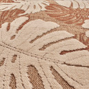 Tapis extérieur - 120x170cm - multicolore - 100% polypropylène résistant aux UV - 1400gr/m²