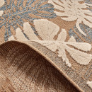 Tapis extérieur - 200x290cm - multicolore - 100% polypropylène résistant aux UV - 1400gr/m²