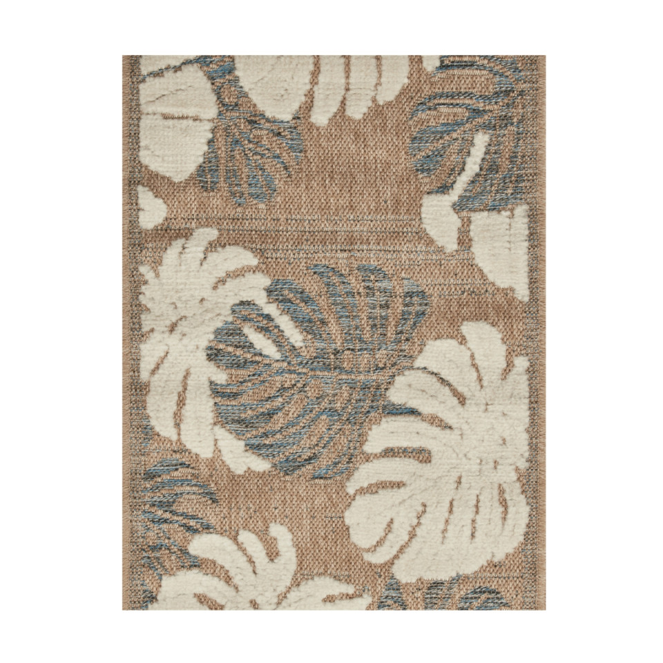 Tapis extérieur - 200x290cm - multicolore - 100% polypropylène résistant aux UV - 1400gr/m²