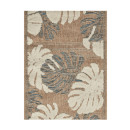 Tapis extérieur - 120x170cm - multicolore - 100% polypropylène résistant aux UV - 1400gr/m²