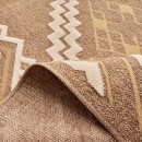 Tapis extérieur - 60x180cm - multicolore - 100% polypropylène résistant aux UV - 1400gr/m²