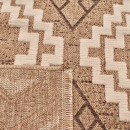 Tapis extérieur - 60x90cm - multicolore - 100% polypropylène résistant aux UV - 1400gr/m²