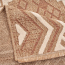 Tapis extérieur - 60x180cm - multicolore - 100% polypropylène résistant aux UV - 1400gr/m²