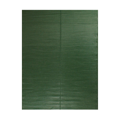 Tapis extérieur - 150x220cm - vert - 100% polypropylène résistant aux UV - 400gr/m²