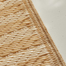 Tapis extérieur - 180x280cm - beige - 100% polypropylène résistant aux UV - 400gr/m²
