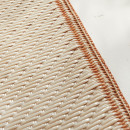 Tapis extérieur - 180x280cm - terra - 100% polypropylène résistant aux UV - 400gr/m²