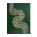 Tapis extérieur - 180x280cm - vert - 100% polypropylène résistant aux UV - 400gr/m²