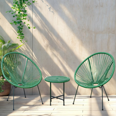 Lot de 2 Fauteuils de...