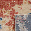Tapis d'extérieur - 114x170cm - Beige - Réversible - 100% polypropylène - 1350gr / m²