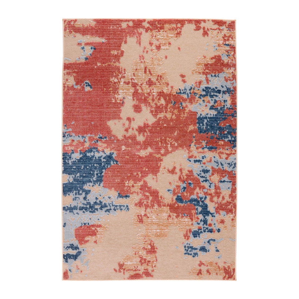 Tapis d'extérieur - 266x380cm - Beige - Réversible - 100% polypropylène - 1350gr / m²
