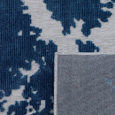 Tapis d'extérieur - 152x230cm - Bleu - Réversible - 100% polypropylène - 1350gr / m²