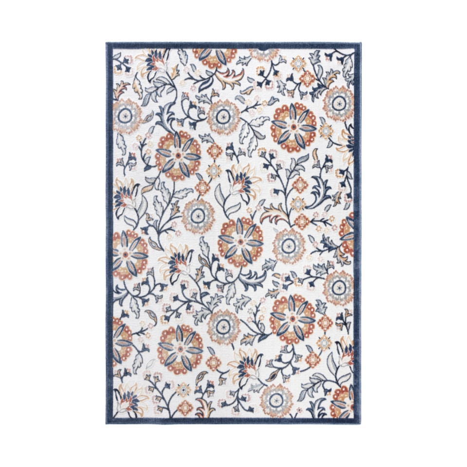 Tapis d'extérieur - 228x340cm - Blanc - Réversible - 100% polypropylène - 1350gr / m²