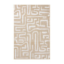 Tapis d'extérieur - 152x230cm - Beige - Réversible - 100% polypropylène - 1350gr / m²