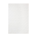 Tapis d'extérieur - 266x380cm - Blanc - Réversible - 100% polypropylène - 1350gr / m²