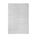 Tapis d'extérieur - 228x340cm - Gris - Réversible - 100% polypropylène - 1350gr / m²