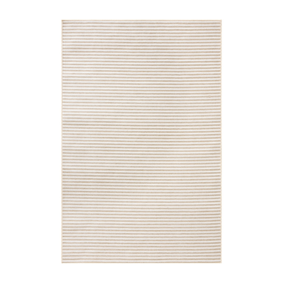 Tapis d'extérieur - 152x230cm - Beige - Réversible - 100% polypropylène - 1350gr / m²
