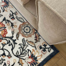 Tapis d'extérieur - 152x230cm - Blanc - Réversible - 100% polypropylène - 1350gr / m²