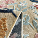 Tapis d'extérieur - 266x380cm - Beige - Réversible - 100% polypropylène - 1350gr / m²