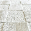 Tapis d'extérieur - 266x380cm - Blanc - Réversible - 100% polypropylène - 1350gr / m²